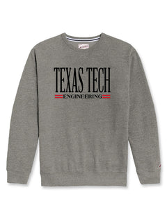 Texas Tech Engineering Tri-Blend Crewneck Sweatshirt