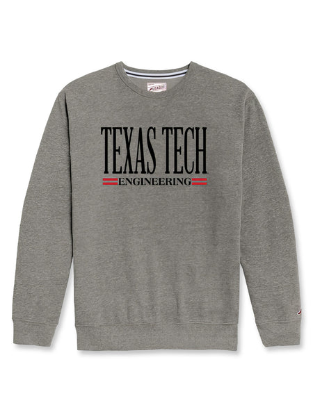 Texas Tech Engineering Tri-Blend Crewneck Sweatshirt