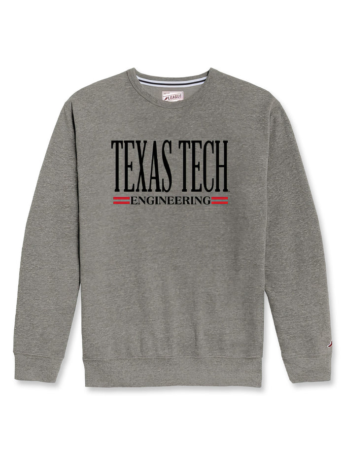 Texas Tech Engineering Tri-Blend Crewneck Sweatshirt