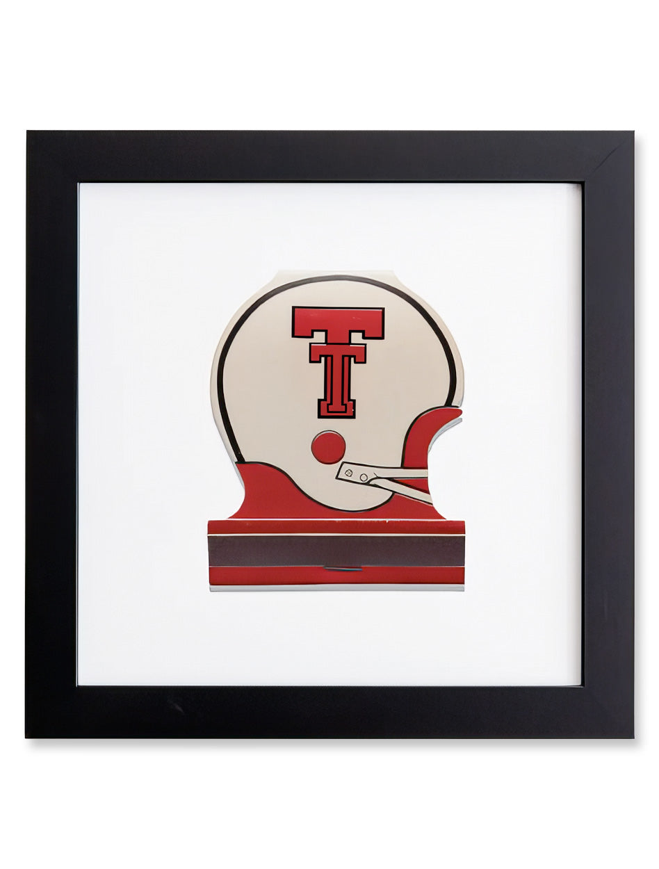Texas Tech "Framed Matchbook" Framed Print