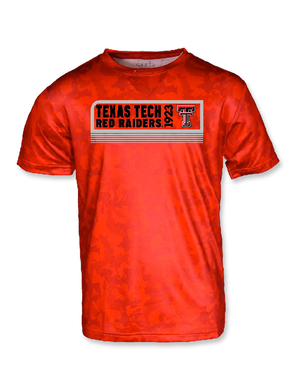 Texas Tech Garb "Winston" Youth Tonal Camo Performance Tee