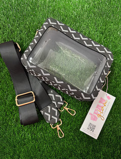 Texas Tech Women's Clothing
Texas Tech ACCESSORIES
Texas Tech Women's Accessories
Texas Tech New Products
Texas Tech game day purse
Red Raiders clear crossbody
transparent Texas Tech handbag
TTU game day essentials
adjustable strap clear purse