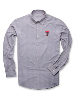Texas Tech dress shirt, Texas Tech button-down, Horn Legend Texas Tech shirt, Texas Tech men’s dress shirt, Double T embroidered shirt, Texas Tech plaid shirt, Texas Tech business casual shirt, Red Raiders men’s apparel, Texas Tech professional wear, Texas Tech golf shirt, Texas Tech woven shirt, Texas Tech alumni shirt, Texas Tech checkered shirt, Texas Tech game day dress shirt, Horn Legend Double T shirt, Texas Tech fan wear.