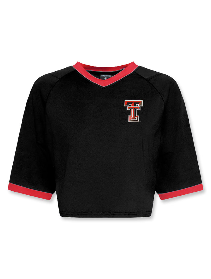 Texas Tech Hype & Vice Cropped Soccer Jersey