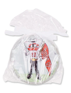 Texas Tech Red Raiders “Icons” acrylic coaster set in its packaging
