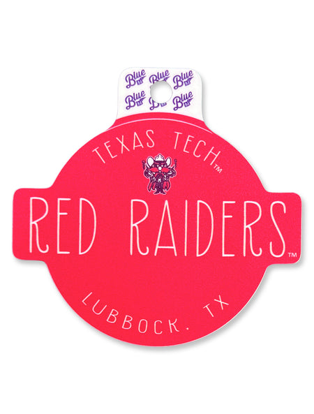 Texas Tech GIFTS
Texas Tech Magnets & Stickers
Red Raiders decal
Texas Tech car decal
Texas Tech vinyl sticker
Texas Tech Red Raiders sticker
Raider Red decal