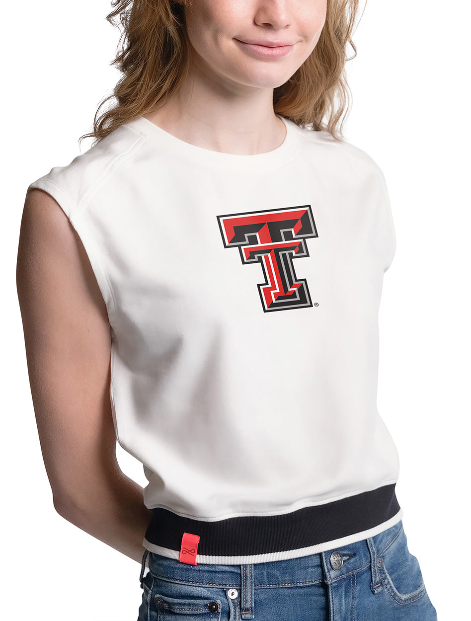 Texas Tech Women's Clothing
Texas Tech Women's Sleeveless Tops
Texas Tech Women's Fashion Tops
Texas Tech New Products
Texas Tech casual game day top
Lusso collegiate apparel
Texas Tech fashion top for women
Texas Tech athletic-inspired tank
Red Raiders sleeveless crop top
Texas Tech modern muscle tee
Women's Texas Tech game day outfit
Texas Tech wide armhole tank