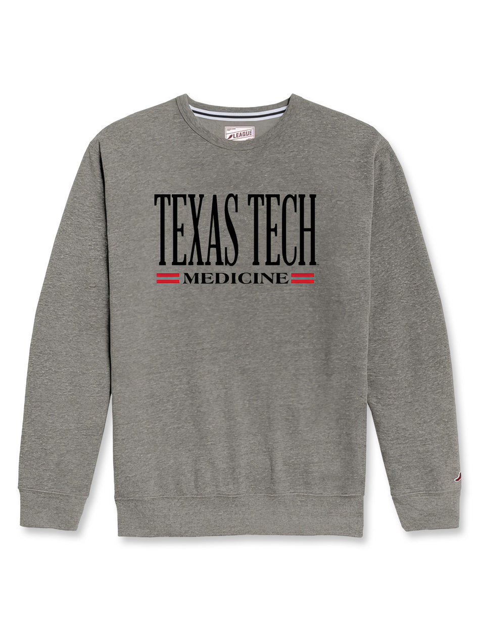 Texas Tech Medicine Tri-Blend Crewneck Sweatshirt