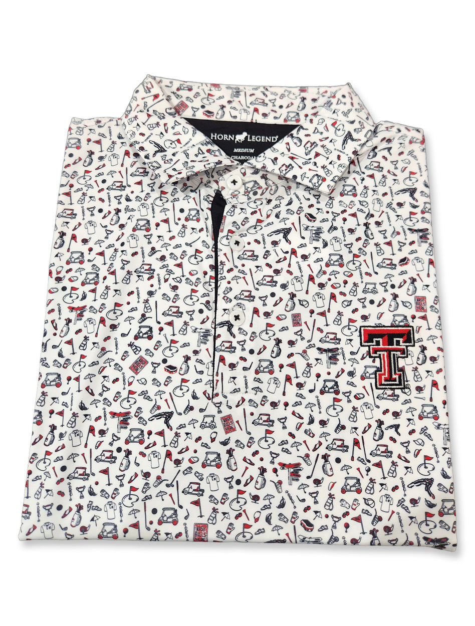 Texas Tech "Mulligan" Men's Performance Polo
