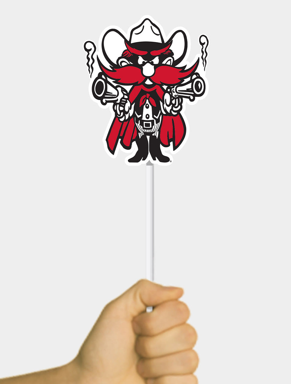 Red Raider Sticker Texas Tech Raider Red