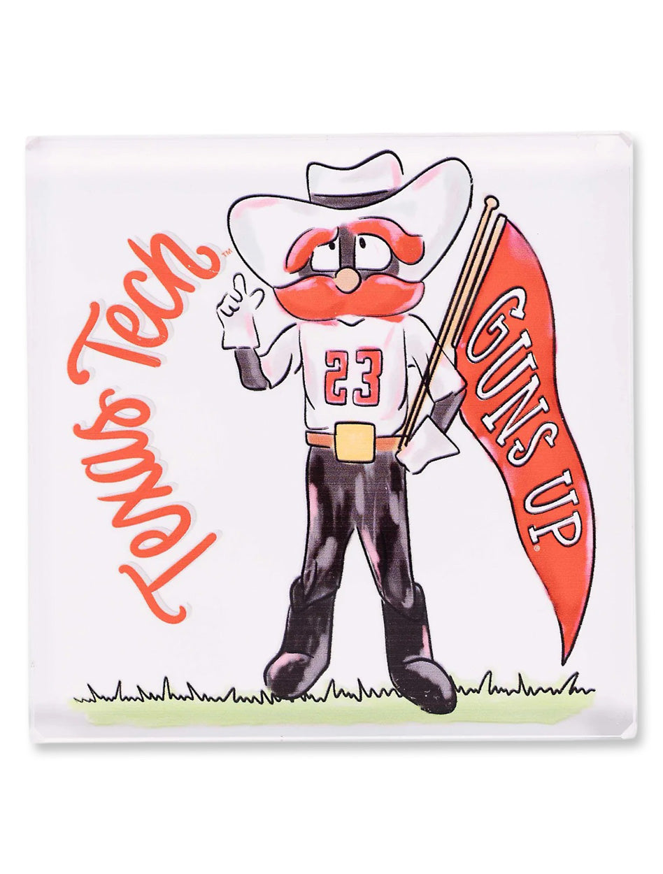 Texas Tech GIFTS
Texas Tech HOME & OFFICE
Home & Office DecorTexas Tech napkin holder

Texas Tech acrylic napkin holder

Raider Red napkin holder

Texas Tech Guns Up napkin set

Texas Tech game day tableware

Texas Tech kitchen accessories

Texas Tech tailgate napkin holder

Texas Tech party supplies

Red Raiders napkin holder with napkins

Texas Tech home and dining décor