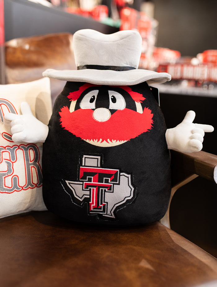 Texas Tech Raider Red "Guns Up" Squishy Pillow