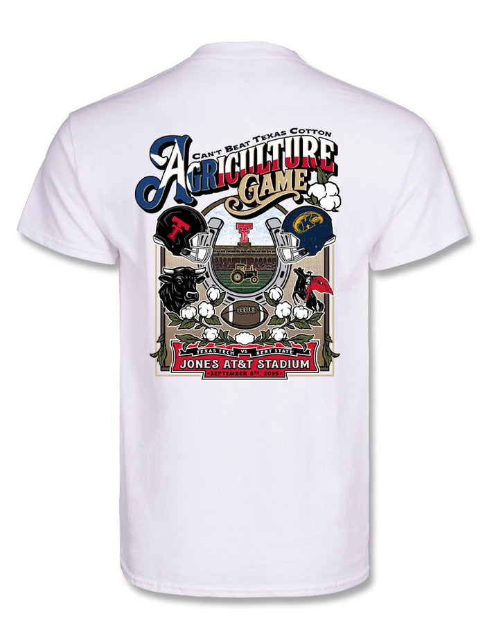 Texas Tech vs. Kent State 2025 "Celebrate Agriculture" Gameday T-Shirt
