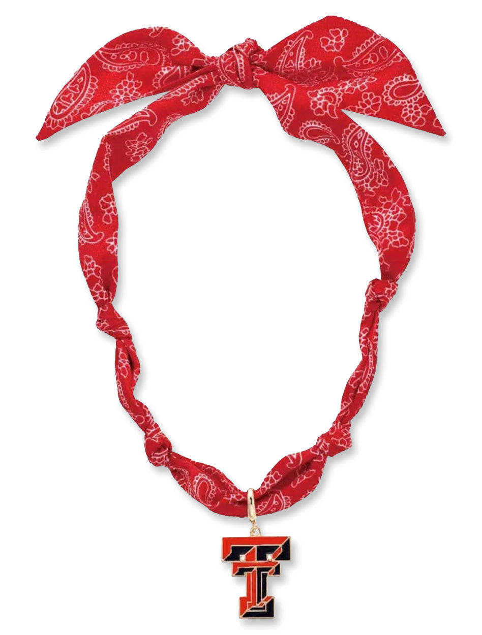 Texas Tech Women's Clothing
Texas Tech ACCESSORIES
Texas Tech GIFTS
Texas Tech Women's Accessories
Texas Tech New Products
Texas Tech Necklaces
Texas Tech necklace, Double T necklace, Red Raiders scarf necklace, Texas Tech bandana necklace, Texas Tech jewelry, Texas Tech fan accessories, Texas Tech statement necklace, Red Raiders logo jewelry, Texas Tech western accessories, Texas Tech paisley necklace, Texas Tech game day jewelry, Texas Tech women’s necklace, Red Raiders fashion accessory, Texas Tech spiri