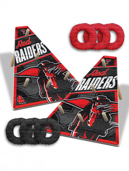 Texas Tech GIFTS
Texas Tech Boredom Busters
Texas Tech New Products
Weberous For Development
Texas Tech Red Raiders Ring Toss Game
Official Texas Tech tailgate game
Red Raiders backyard game
Texas Tech party game
Texas Tech indoor outdoor game
Texas Tech portable game set
Ring toss game for college fans
Texas Tech alumni gift idea
NCAA licensed Texas Tech games
Game day Red Raiders fun