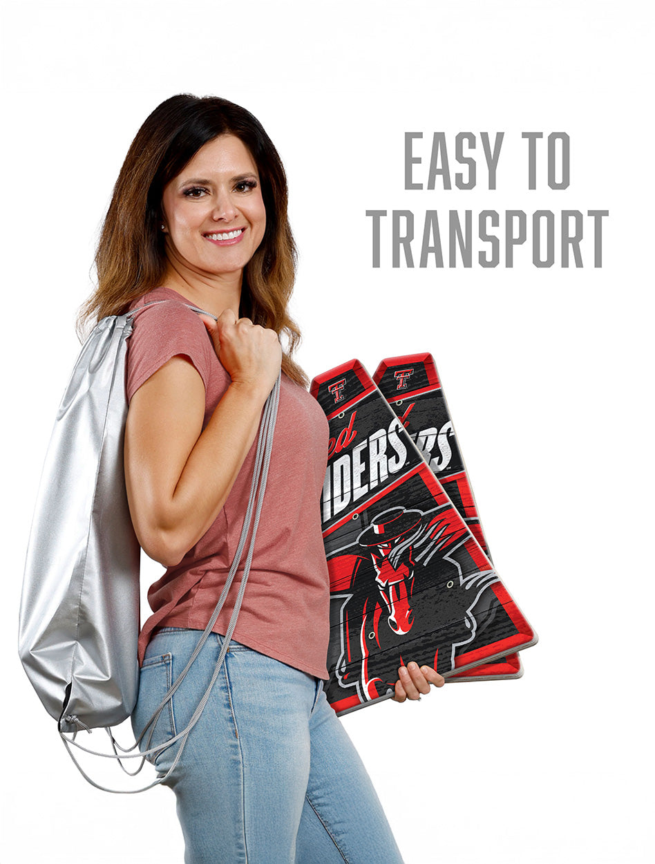 exas Tech GIFTS
Texas Tech Boredom Busters
Texas Tech New Products
Weberous For Development
Texas Tech Red Raiders Ring Toss Game
Official Texas Tech tailgate game
Red Raiders backyard game
Texas Tech party game
Texas Tech indoor outdoor game
Texas Tech portable game set
Ring toss game for college fans
Texas Tech alumni gift idea
NCAA licensed Texas Tech games
Game day Red Raiders fun