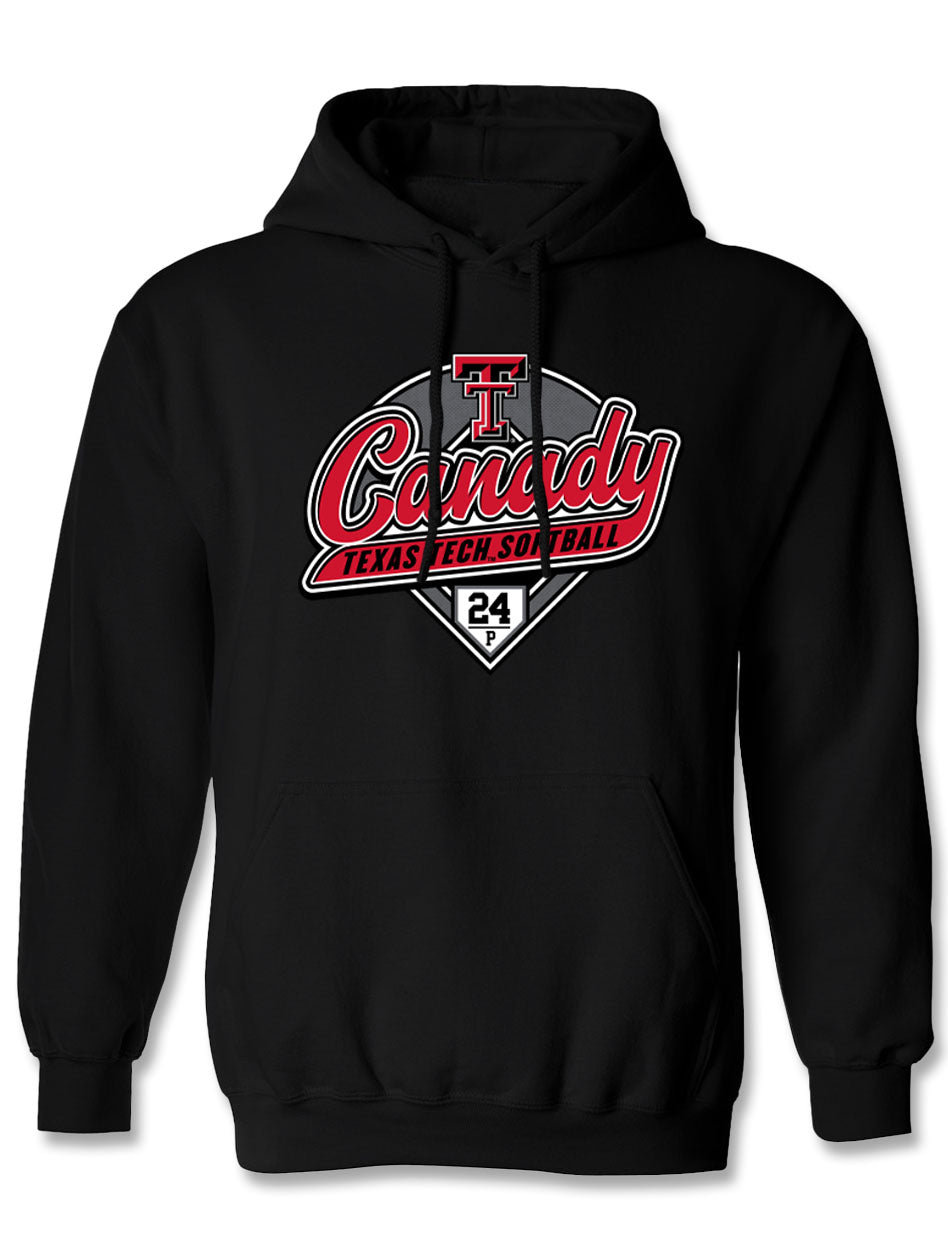 Texas Tech "Softball Canady Script" Hood
