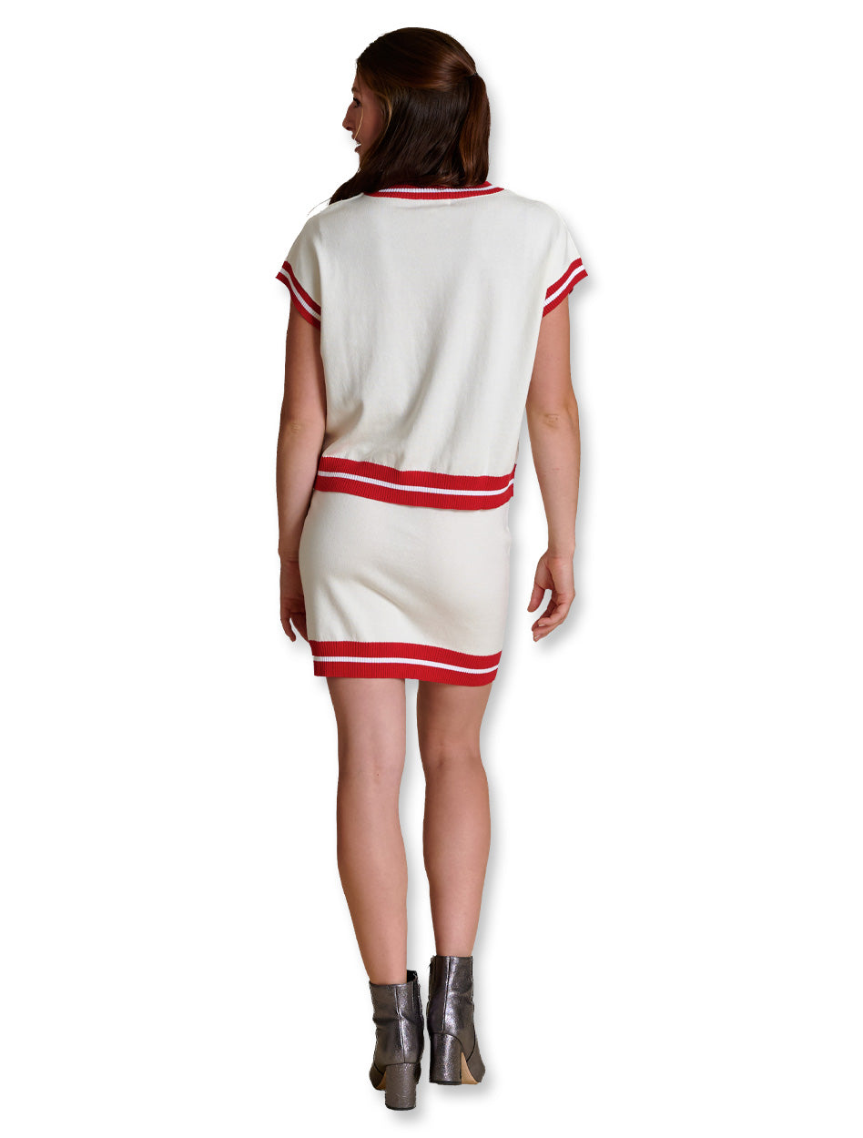Texas Tech Women's Clothing
Texas Tech New Products
Weberous For Development
Texas Tech Stewart Simmons sweater, Texas Tech varsity sweater, Red Raiders embroidered sweater, Texas Tech women’s game day apparel, Texas Tech Stewart Simmons varsity knit, Texas Tech embroidered Red Raiders sweater dress, Stewart Simmons Texas Tech women’s fashion