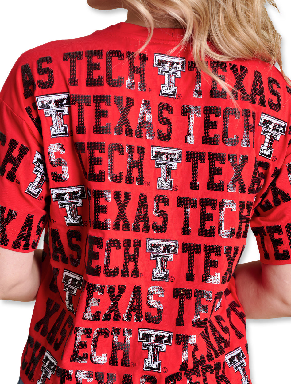 Texas Tech Women's Clothing
Texas Tech Women's Fashion Tops
Texas Tech New Products
Weberous For Development
Texas Tech sequin tee, Stewart Simmons Sequin Repeat shirt, Texas Tech women’s sequin shirt, Red Raiders sparkle tee, Texas Tech game day glitter shirt, Stewart Simmons Texas Tech apparel, Texas Tech fashion game day tee, Red Raider sparkle fan gear, women’s Texas Tech sequin top, Texas Tech short sleeve sequin shirt