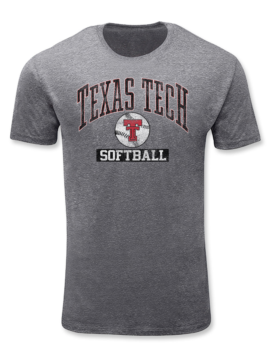 Texas Tech Vintage Sport Specific Softball Short Sleeve T-Shirt