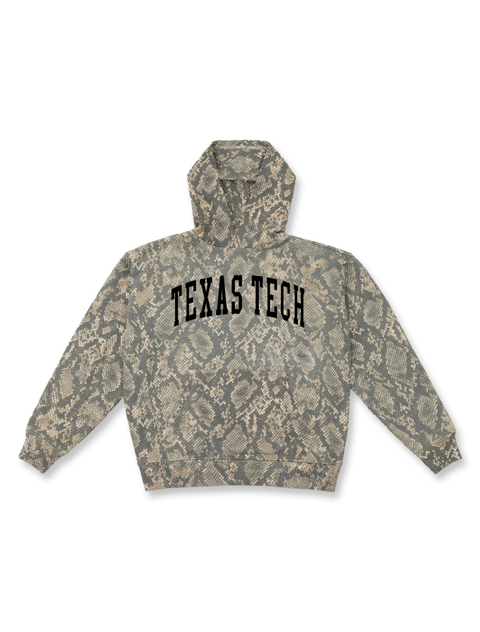 Texas Tech Vintage Twill Arch on Rattlesnake Hood