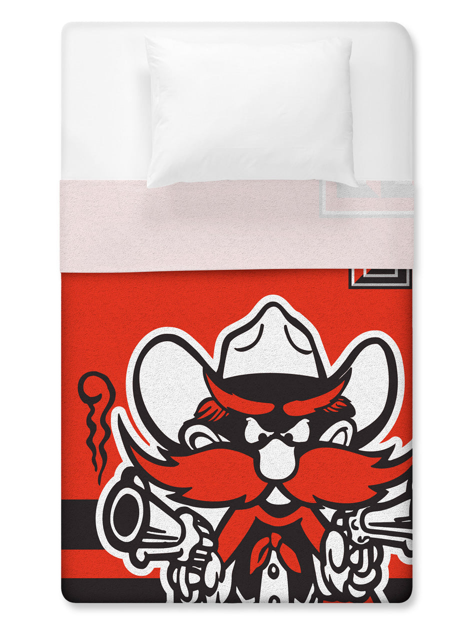 Texas Tech Raider Red Sleep Squad 60 x 80 Throw