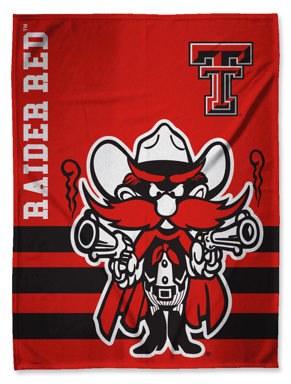 Texas Tech Raider Red Sleep Squad 60 x 80 Throw