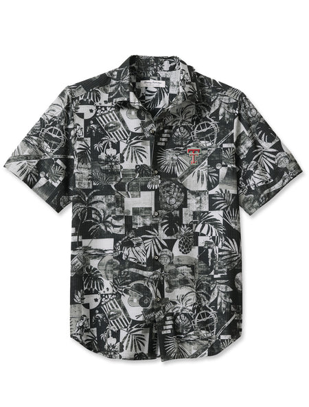 Tommy Bahama Texas Tech "Bahama Coast Baseball Medley" Short Sleeve Button Down