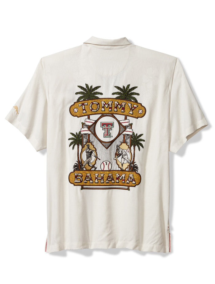 Tommy Bahama Texas Tech "Pitcher's Paradiso Cove" Button Up Shirt