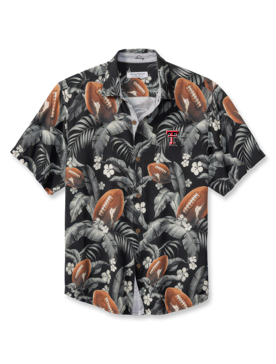 Tommy Bahama Texas Tech Double T "Veracruz Cay First Down Blooms" Polo