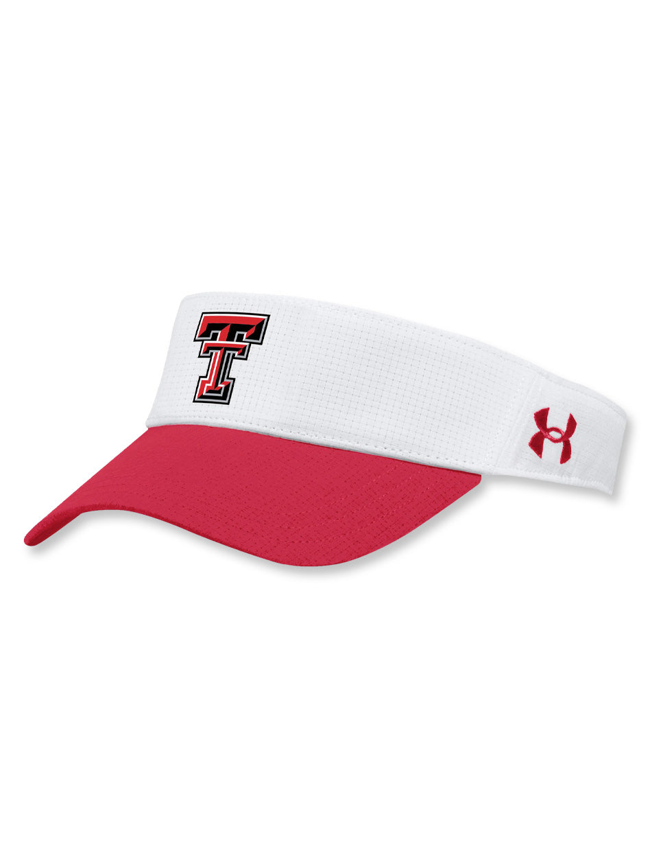 Under Armour Texas Tech Sideline 2023 Airvent Visor Red Raider Outfitter 3351