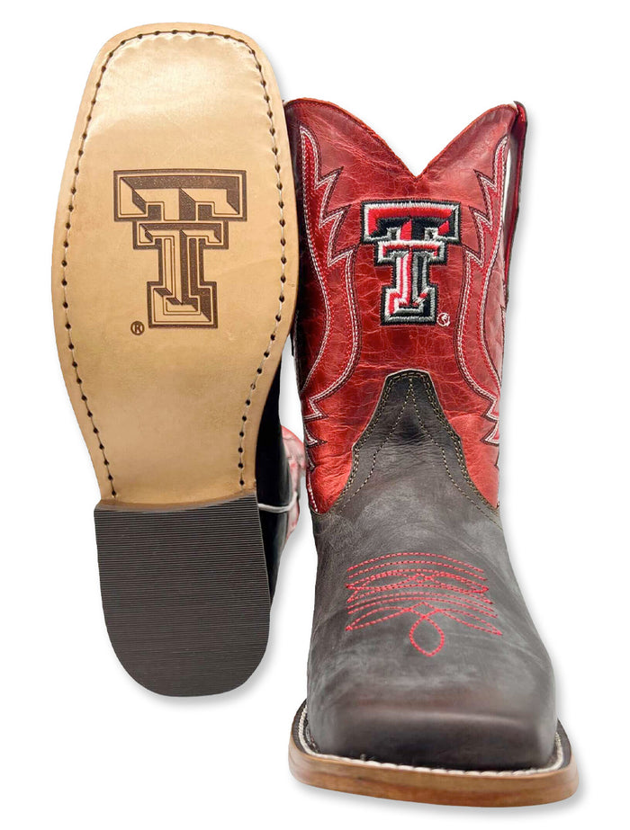 Vaccari Texas Tech "Peyton" Kid's Boots