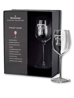 Waterford Texas Tech Elegance Pinot Noir Wine Glasses