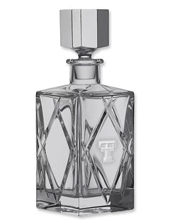 Waterford Texas Tech Olann Short Stories Crystal Decanter