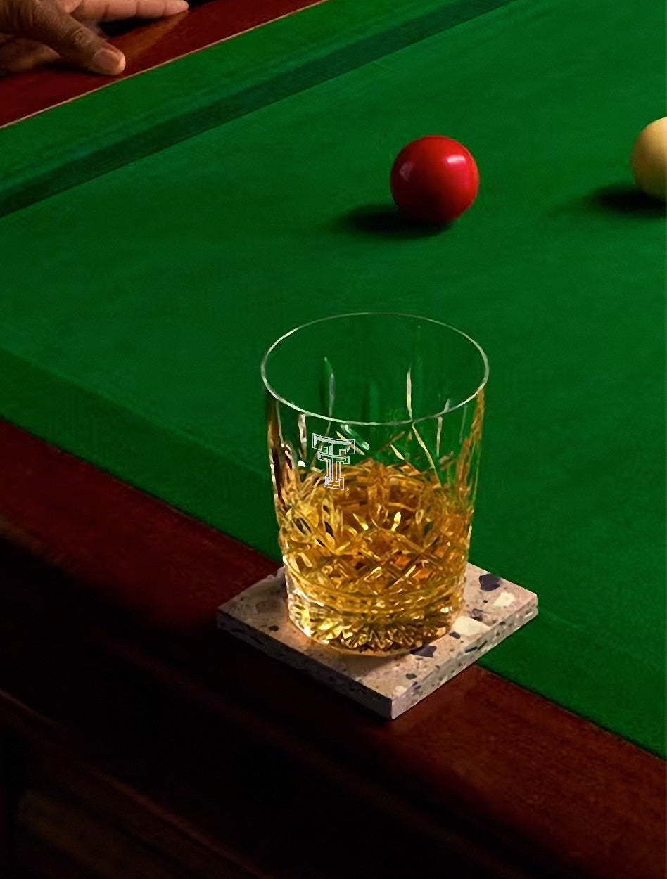 Waterford Texas Tech Lismore Double Old Fashioned Set