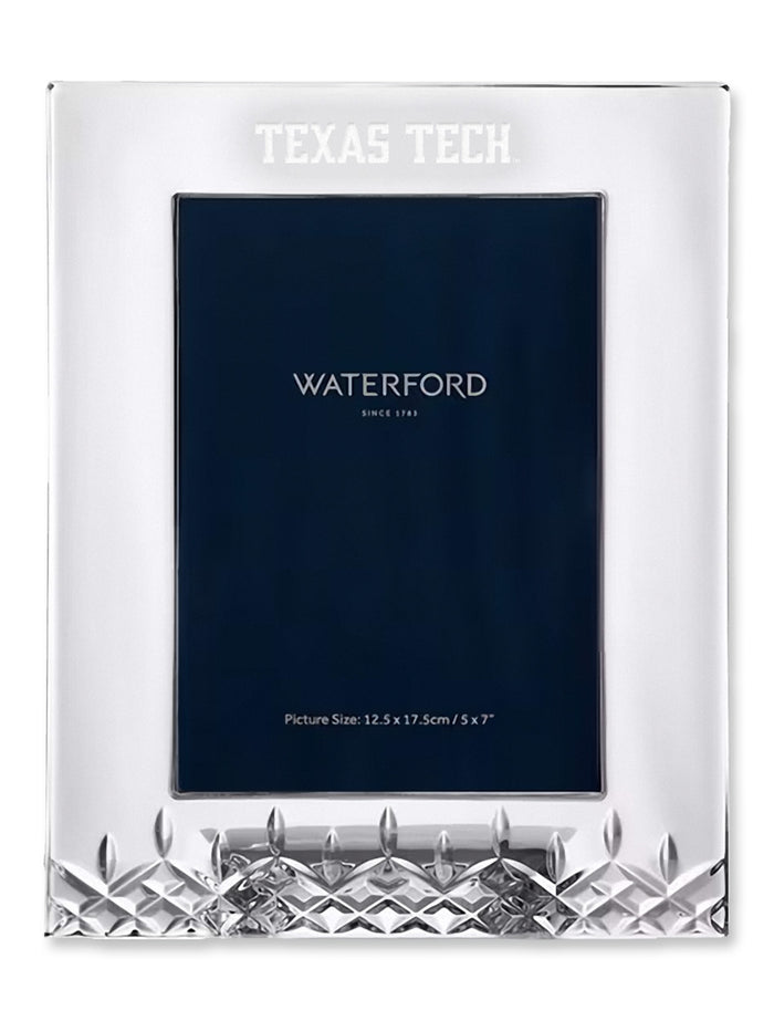 Waterford Texas Tech Lismore Essence 5 x 7 Portrait Frame