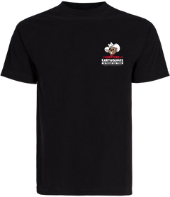 World Famous Prairie Dog Town "Quake Town" Black T-Shirt