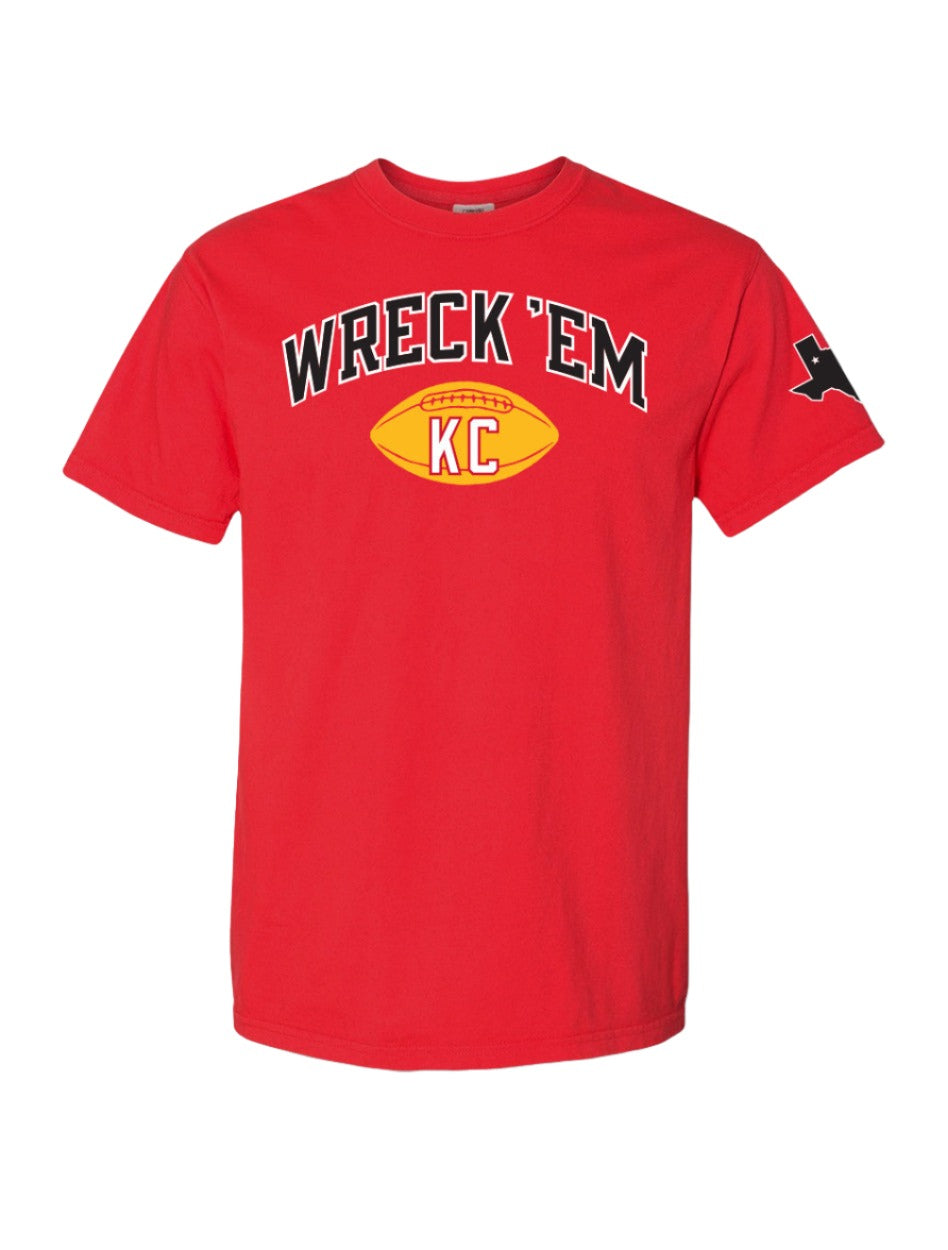 Wreck'em Showtime Football T-Shirt – Red Raider Outfitter