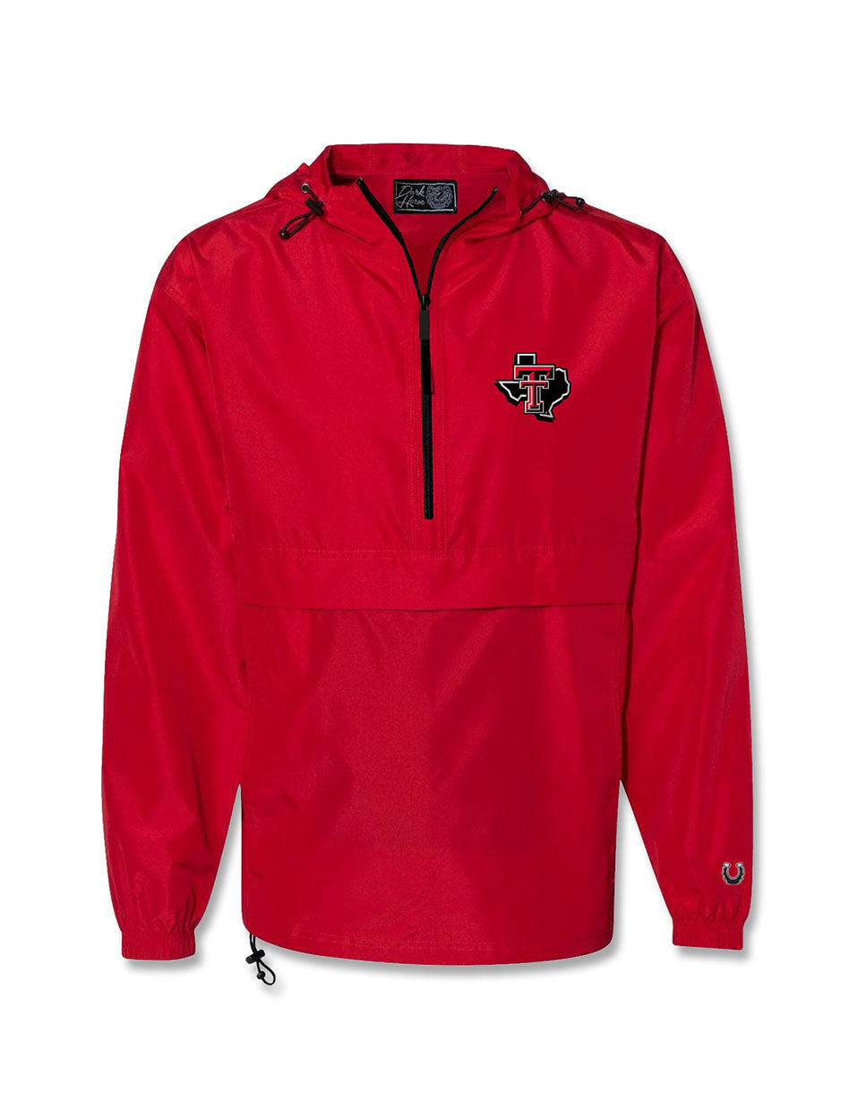 YOUTH Texas Tech Dark Horse "Pack N Go" Pride Pullover