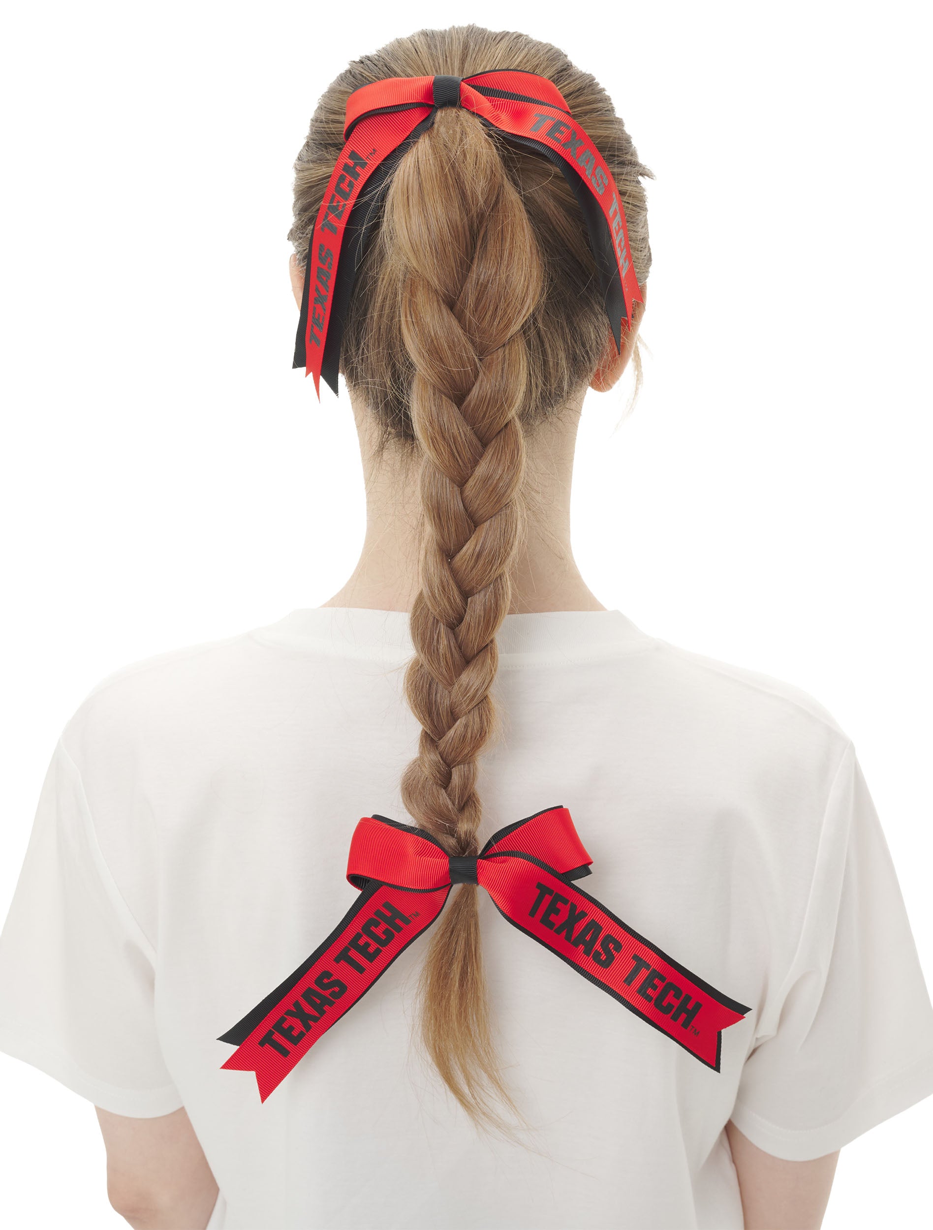 ZooZatz Texas Tech Ribbon Hair Tie 2 Pack