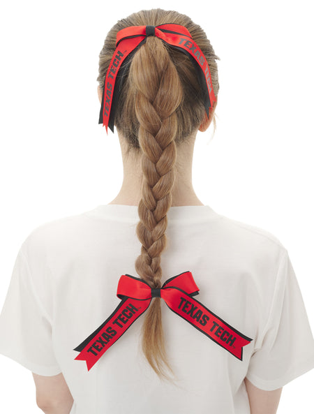 ZooZatz Texas Tech Ribbon Hair Tie 2 Pack