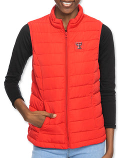 ZooZats Texas Tech Women's Puff Vest