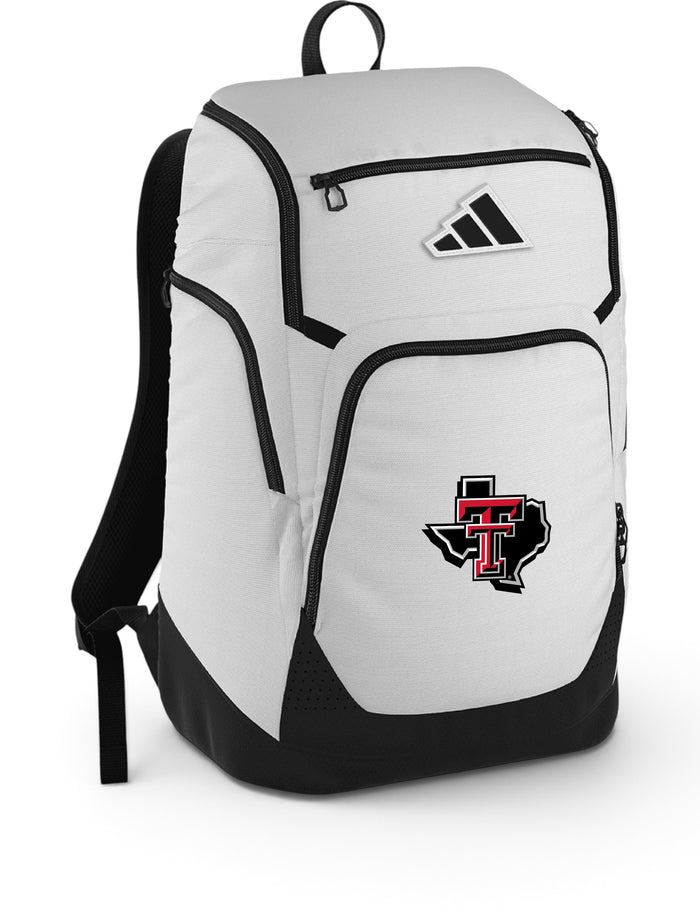 Adidas Texas Tech Pride "5 Star Team 2 Backpack – Front view