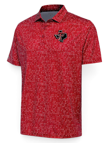 Antigua Texas Tech "Grassy" Pride Polo – Front view