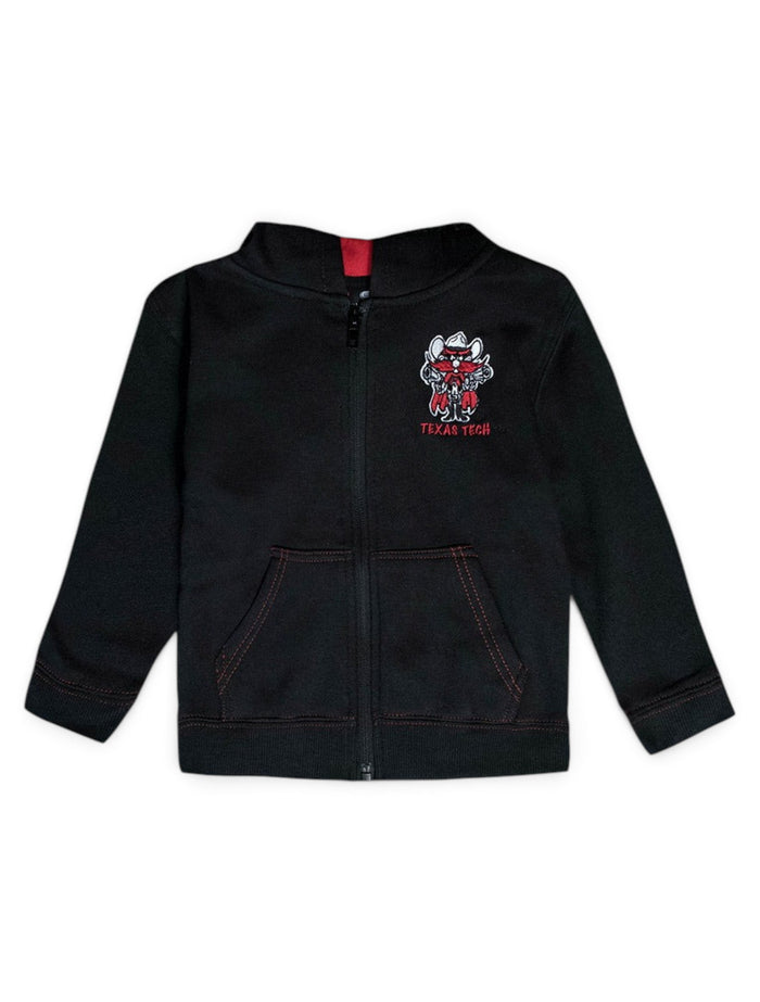 Arena Texas Tech Red Raiders "Schnapsie" TODDLER Full Zip Hoodie – Front view