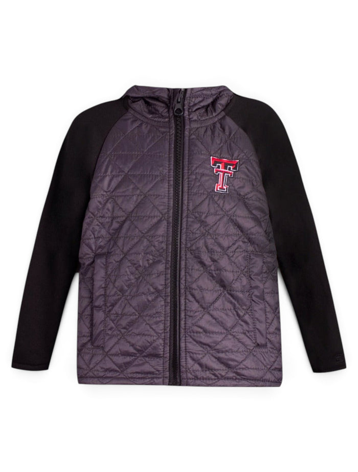 Arena Texas Tech Red Raiders "Slalom" TODDLER Full ZipJacket – Front view