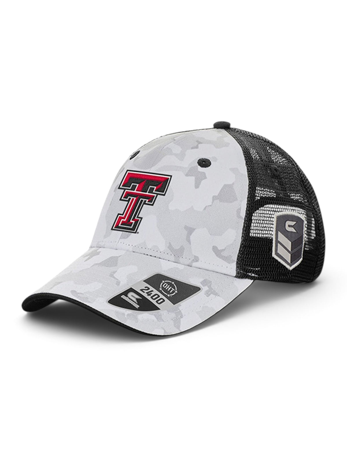Arena Texas Tech " Squall" OHT Trucker Adjustable Hat – Front view
