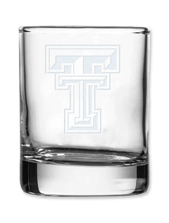Texas Tech Etched Double T Votive