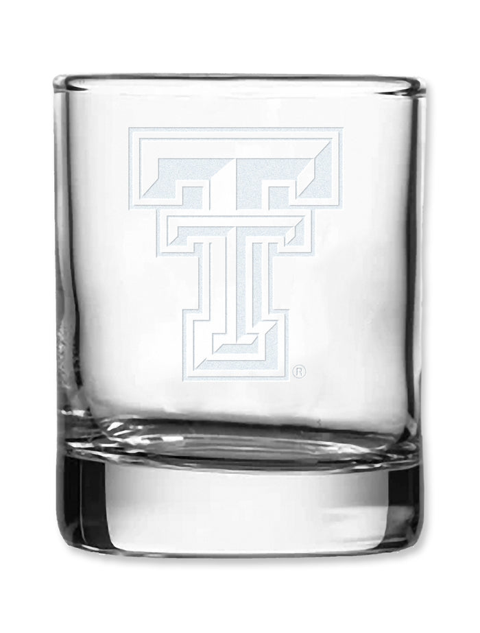Texas Tech Etched Double T Votive