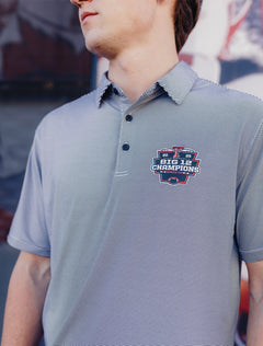 Texas Tech Big 12 CHAMPS - Antigua Polo - Victors - WHITE
